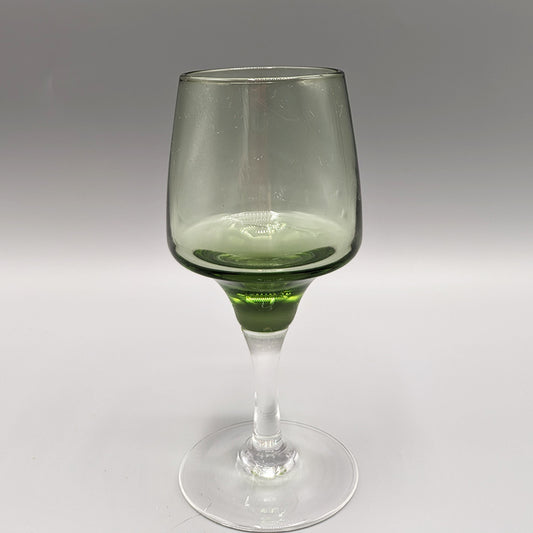 Green Cordial Glasses
