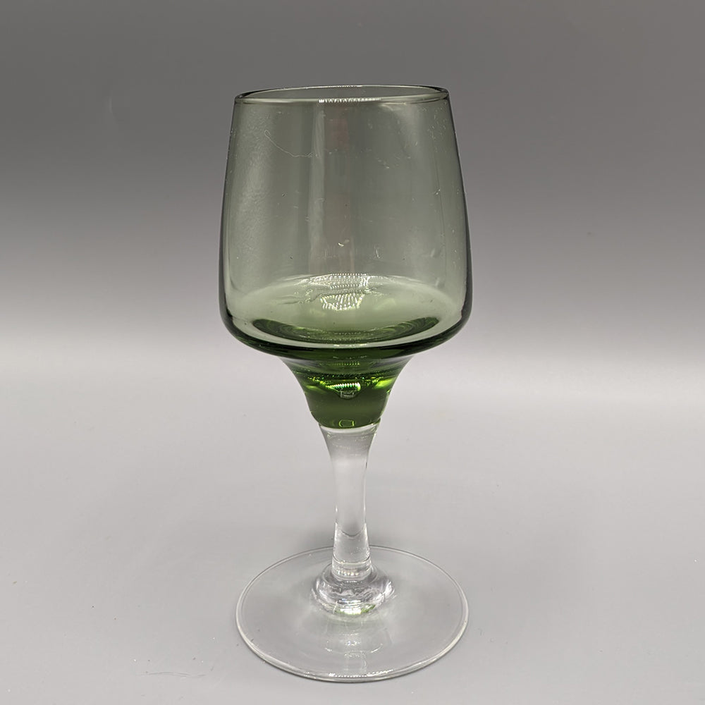 Green Cordial Glasses