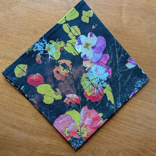 March Flower Napkin (Sold Individually)