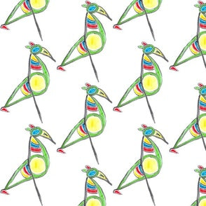 Tropical Parrots - Two Designs