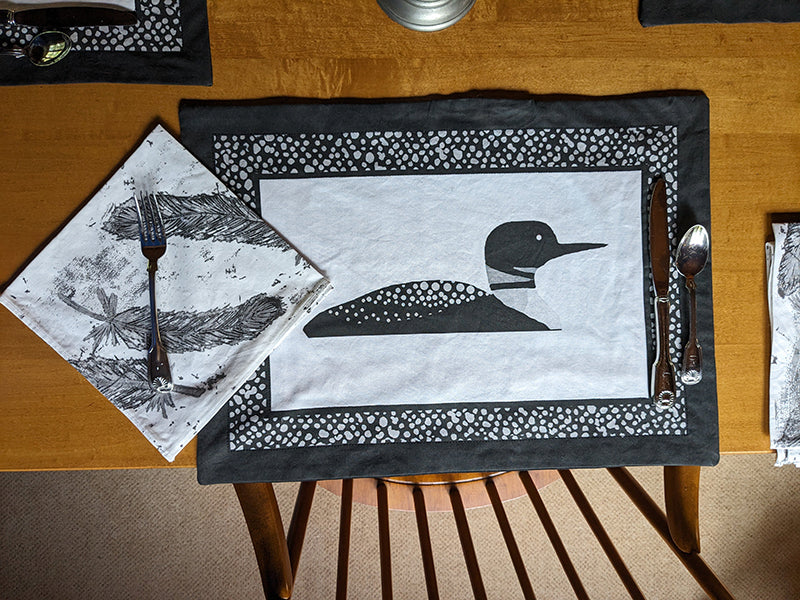 Dana's Loon Place Mat (Sold Individually)