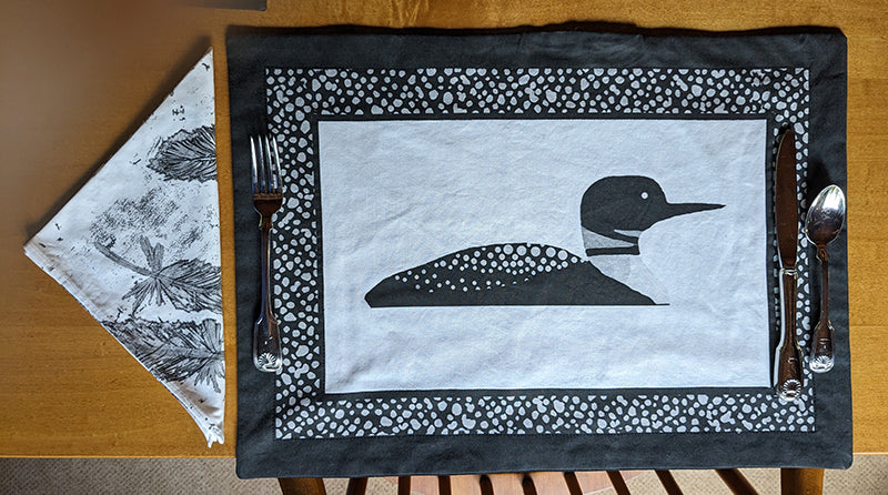 Dana's Loon Place Mat (Sold Individually)