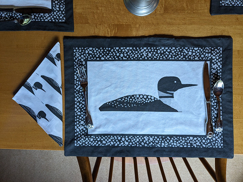 Dana's Loon Place Mat (Sold Individually)