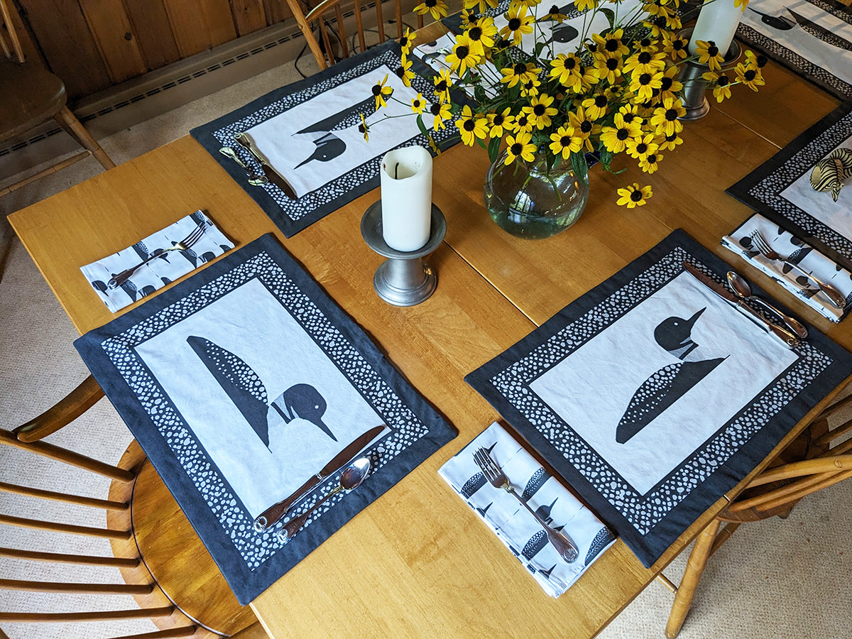 Dana's Loon Place Mat (Sold Individually)