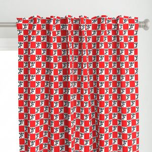 Frogs  in Checks - Four Designs