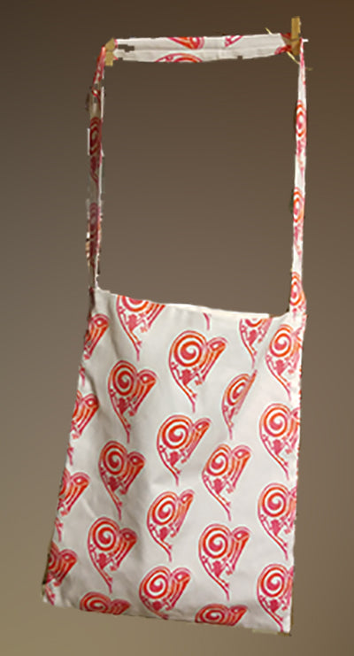 Large Red Hearts Tote Bag