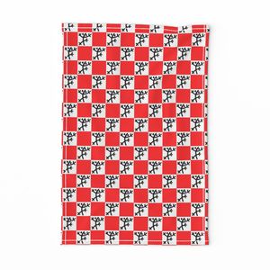 Frogs on Checks - Four Designs