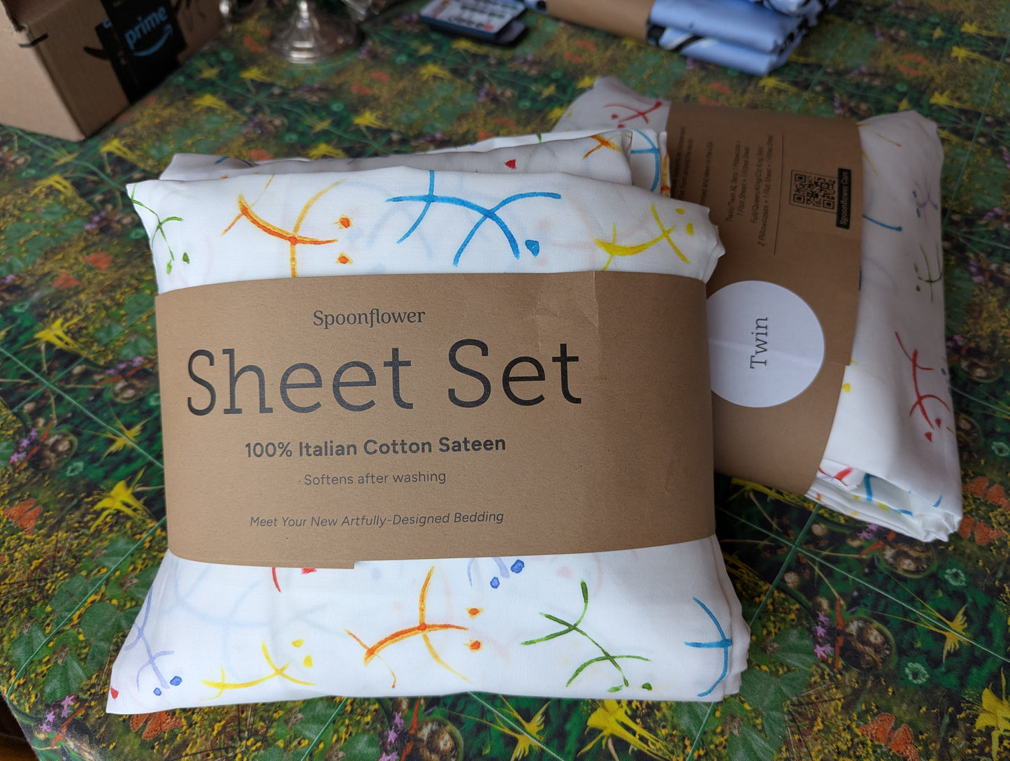 Rainbow Coquies Sheet Set