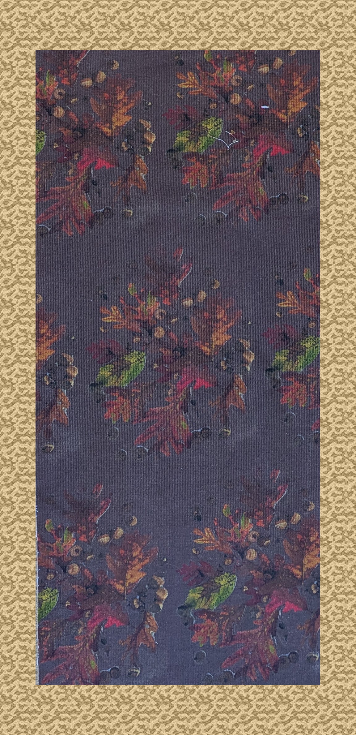 Acorns & Fall Leaves Runner - Three Colors