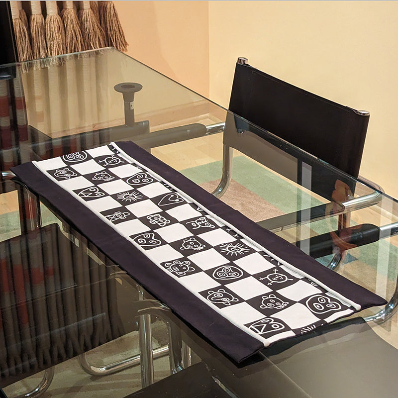 Taino Grid Table Runner