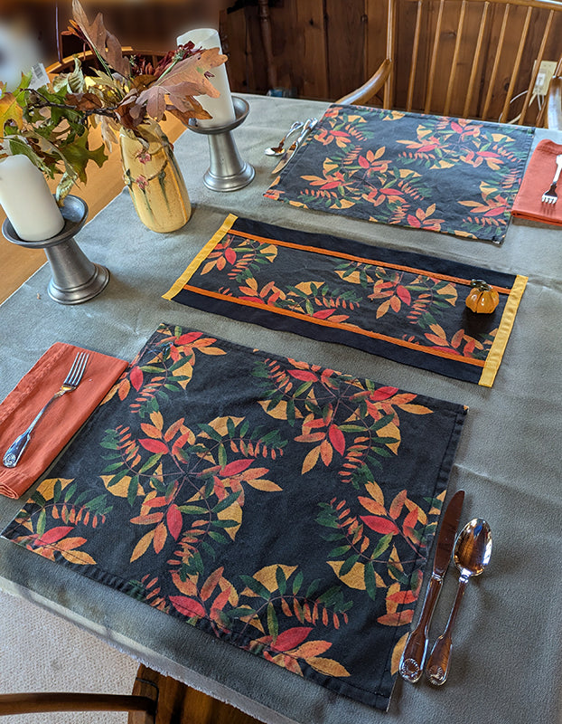 Black Sumac Table Runners