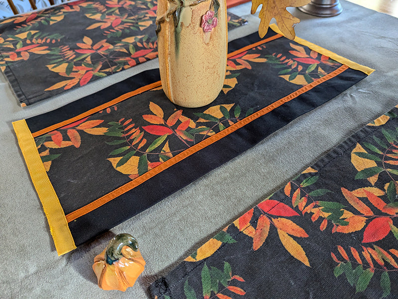 Black Sumac Table Runners