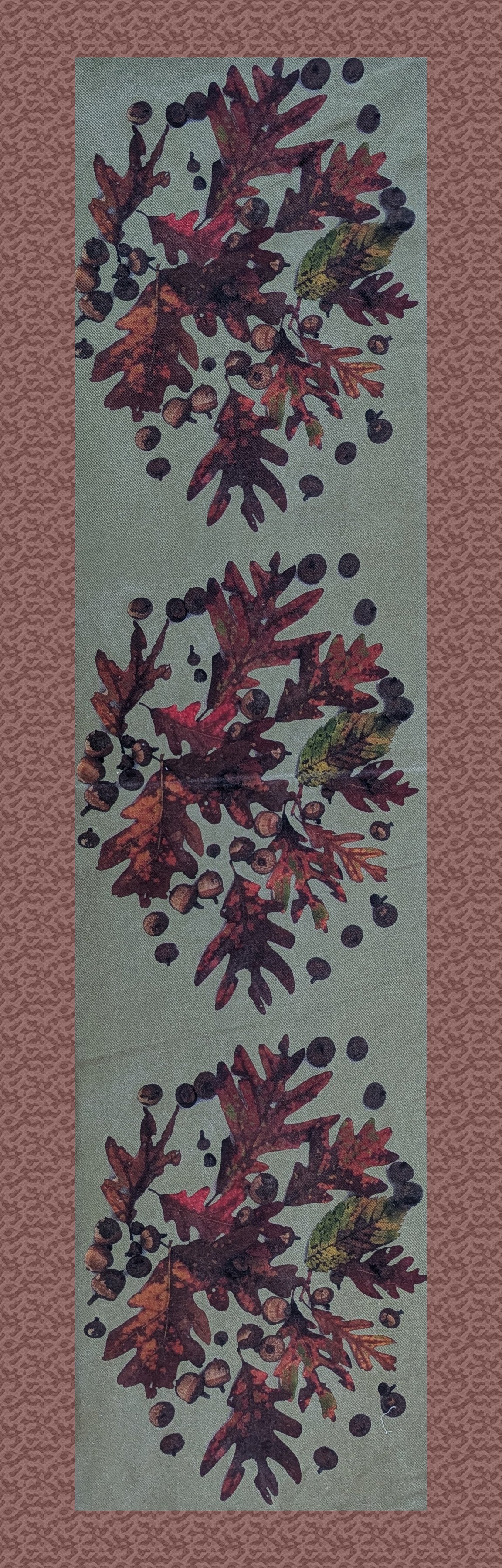 Acorns & Fall Leaves Runner - Three Colors
