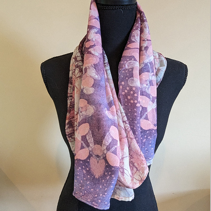 Chiffon Scarf - Fairyland Batik