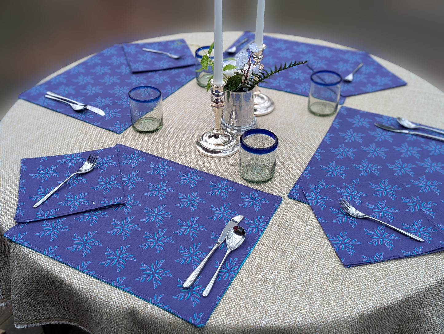 Winter Placemats (Sold Individually) Two Colors