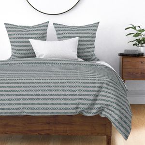Teal & Grey Taino Coquis - Four Designs