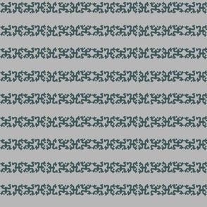 Teal & Grey Taino Coquis - Four Designs