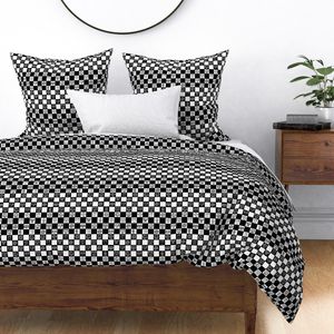 Black & White Taino Grid  Design
