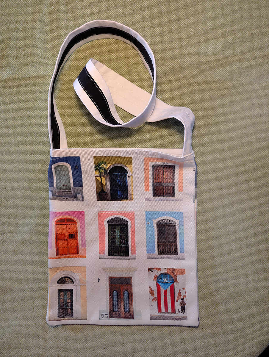 Doors of Old San Juan Tote Bag (Three Versions)