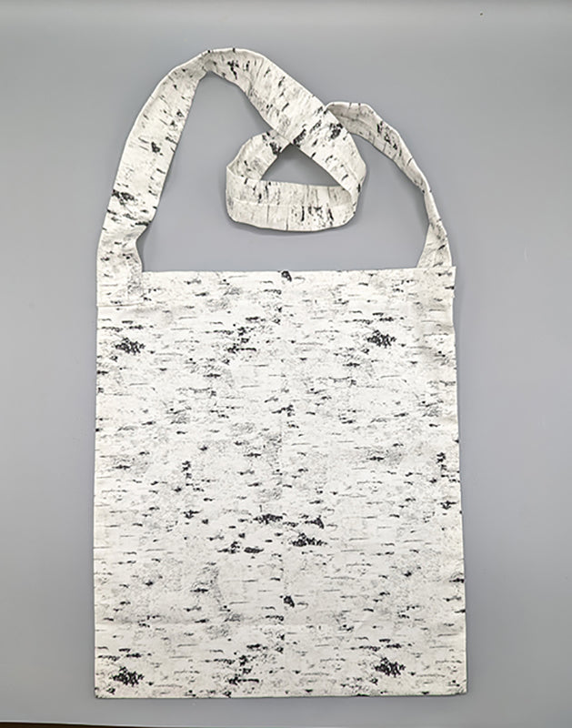 Birch Bark Print Tote Bag