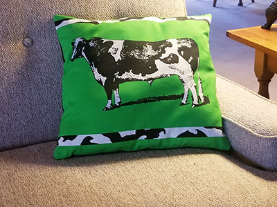 Cows on Green  - Pillow