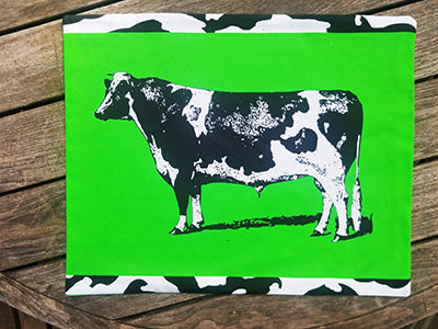 Cows on Green Placemat