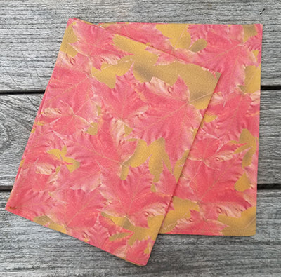 Maple Leaves Dinner Napkins (Sold Individually)