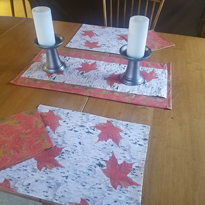 Maple & Birch Table Runner