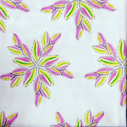 Pink Water Plants Dinner Napkins (Sold Individually)